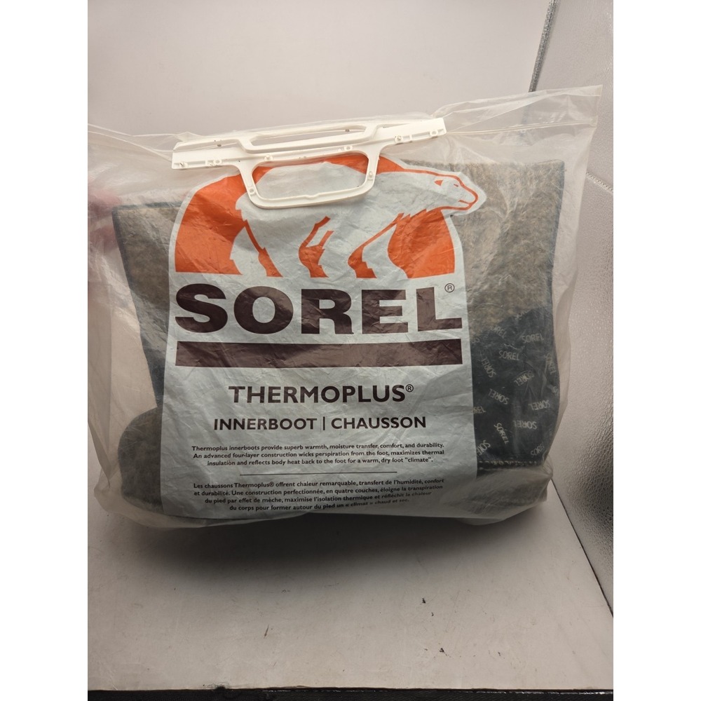 MENS SOREL CARIBOU Badger THERMOPLUS INNERBOOT  REPLACEMENT SIZE 14 NM 8000